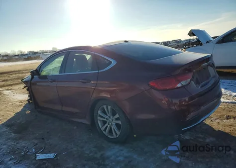 2015 Chrysler 200 Limited z USA, uszkodzony, nr VIN 1C3CCCAB3FN599983